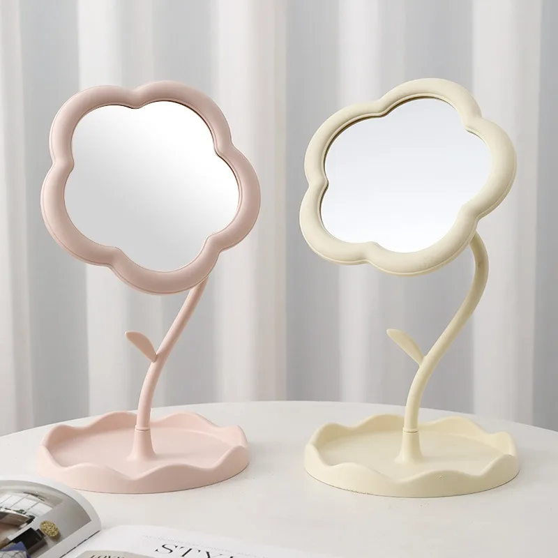 Beauty Makeup Table - Lusterko kosmetyczne na biurko w kształcie