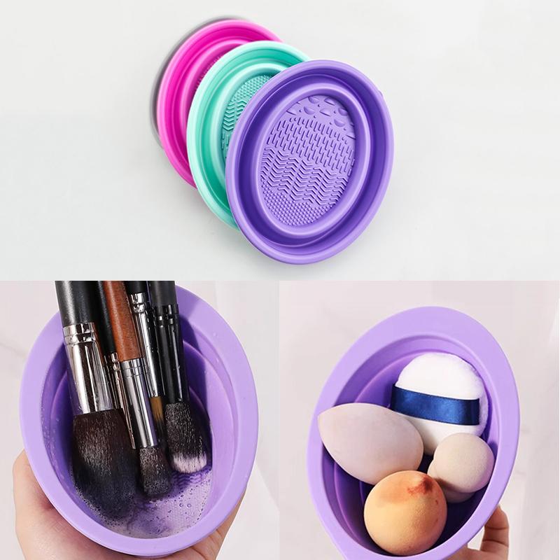 Beauty And Makeup Quotes - Miękki silikonowy środek do czyszczenia pędzli