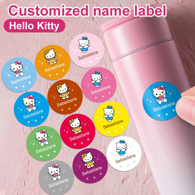 Beauty And Makeup Quotes - Naklejki z imieniem Hello Kitty -