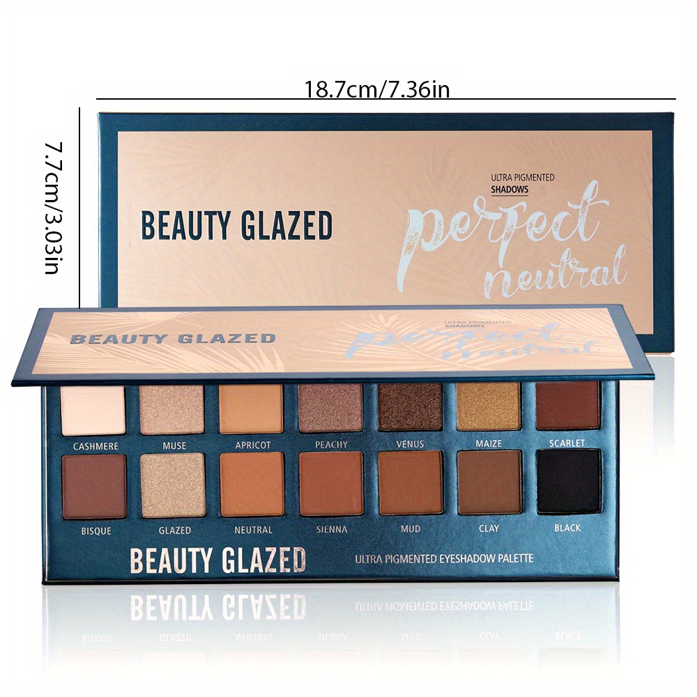 BEAUTY GLAZED 14 paleta koloro – Beauty Makeup Eyeshadow Palette recenzja i cena