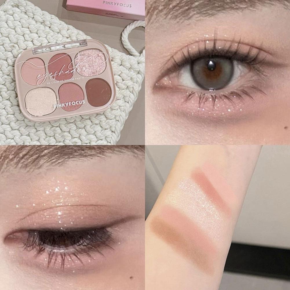 Paleta 6 Cieni do Powiek Matow – Beauty Makeup Eyeshadow Palette recenzja i cena