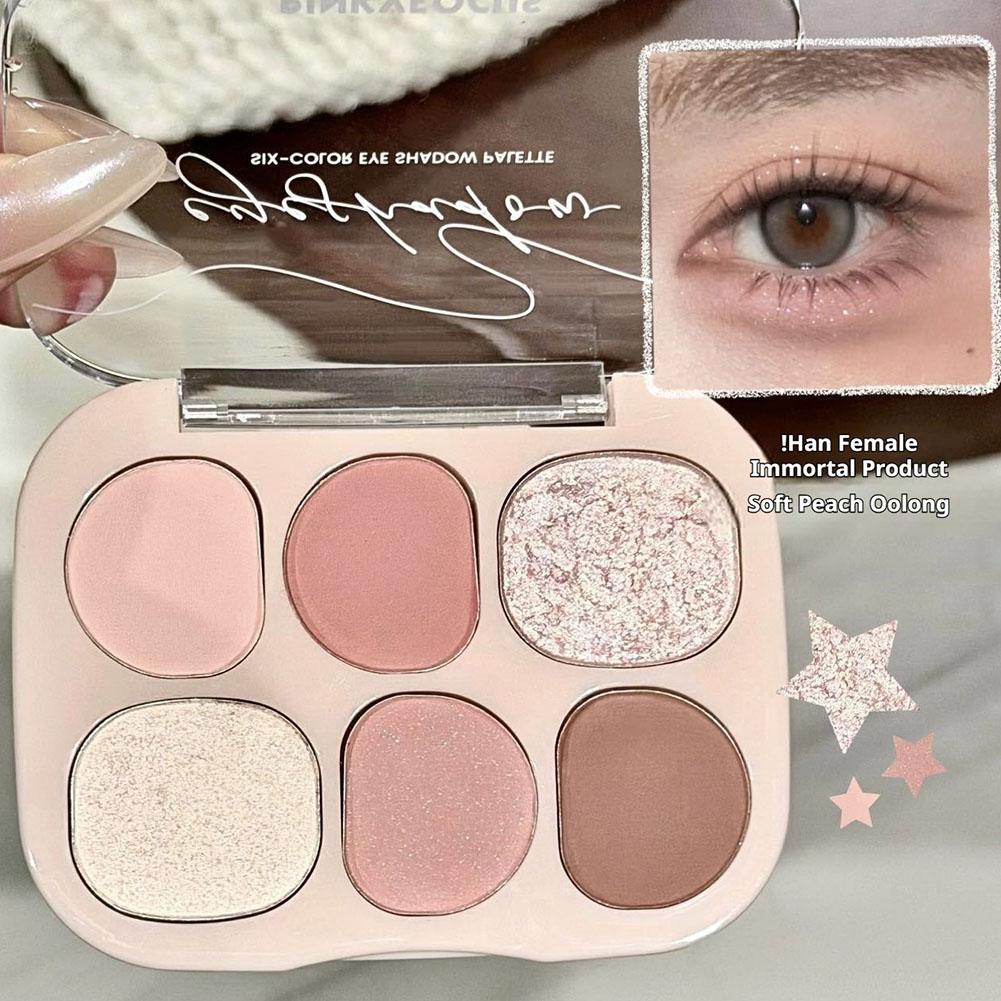 Paleta 6 Cieni do Powiek Matow – Beauty Makeup Eyeshadow Palette recenzja i cena