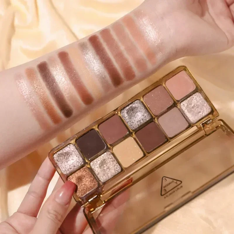 12-kolorowa brokatowa paleta c – Beauty Makeup Eyeshadow Palette recenzja i cena