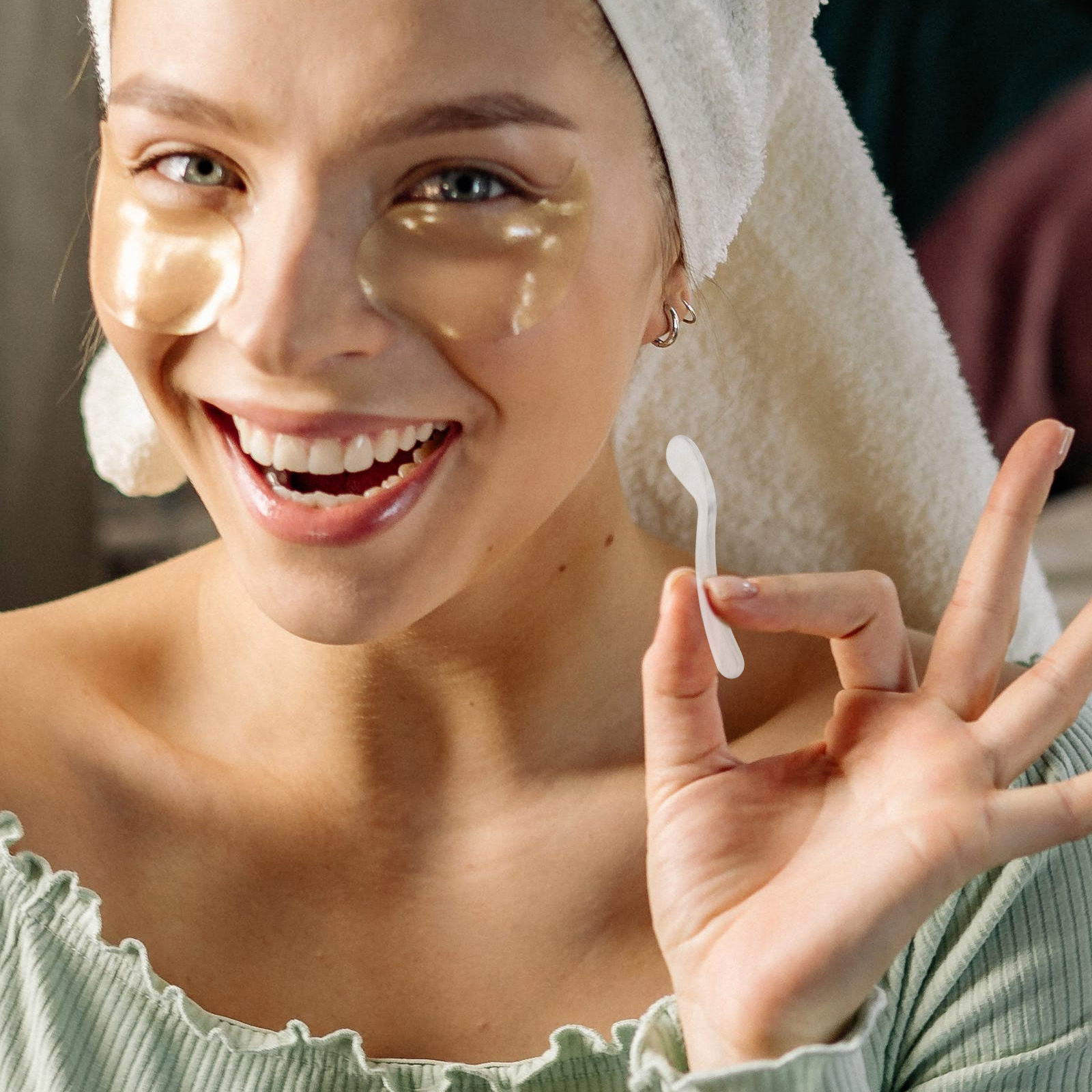 10 szt. Mini szpatułek do twar – Beauty Makeup Cream recenzja i cena