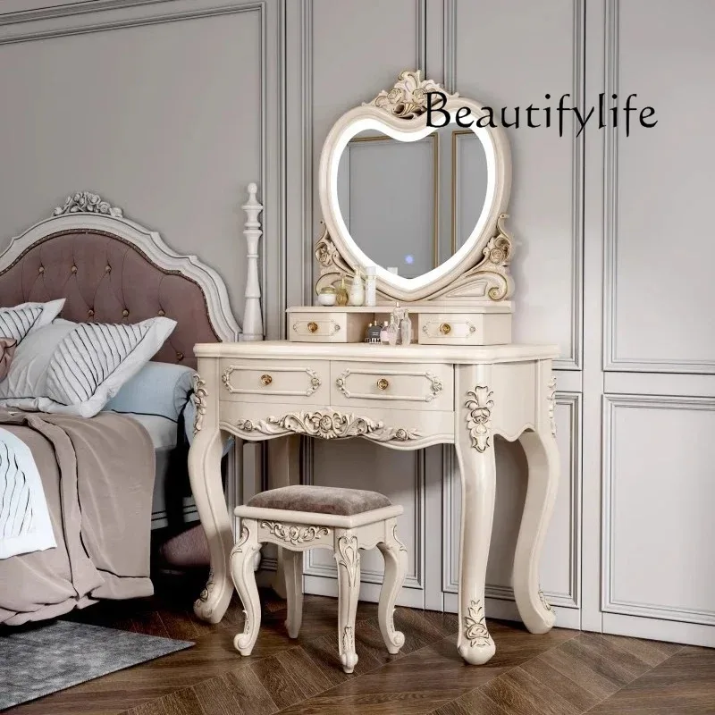 Toaletka drewniana z szufladam – Beauty Makeup Table recenzja i cena