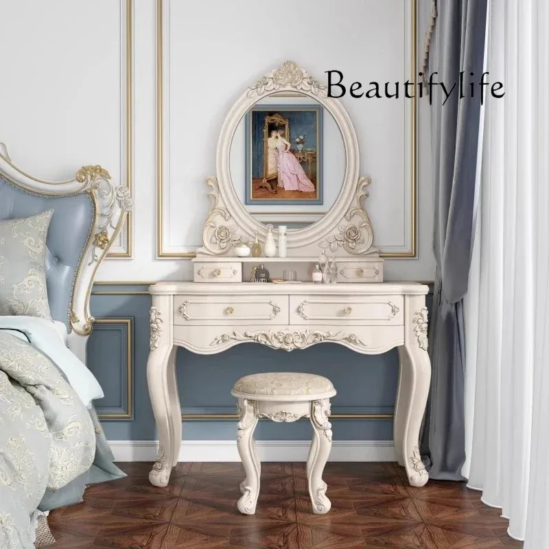 Toaletka drewniana z szufladam – Beauty Makeup Table recenzja i cena