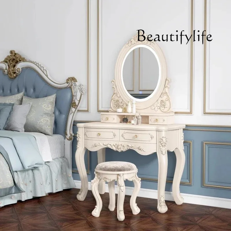 Toaletka drewniana z szufladam – Beauty Makeup Table recenzja i cena