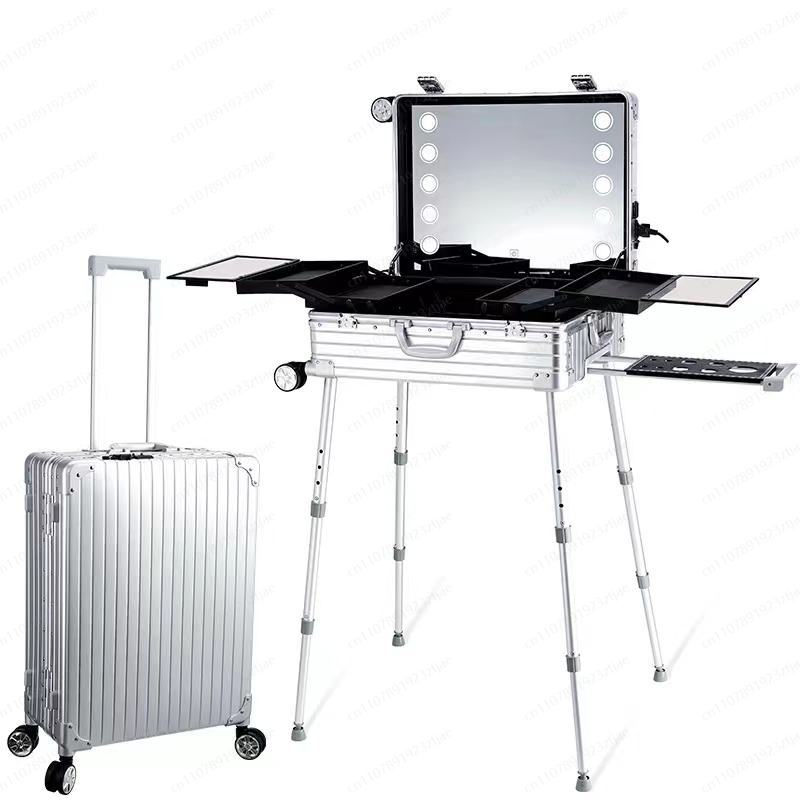 Walizka na kółkach 22 cale z l – Beauty Makeup Table recenzja i cena