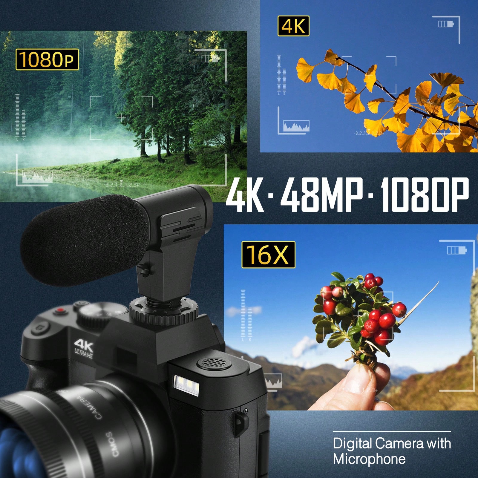 Aparaty cyfrowe 4K do fotograf – Beauty Makeup App recenzja i cena