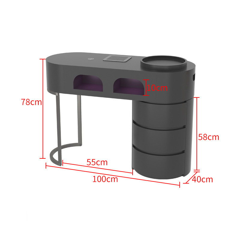 Nowoczesna minimalistyczna toa – Beauty Makeup Table recenzja i cena