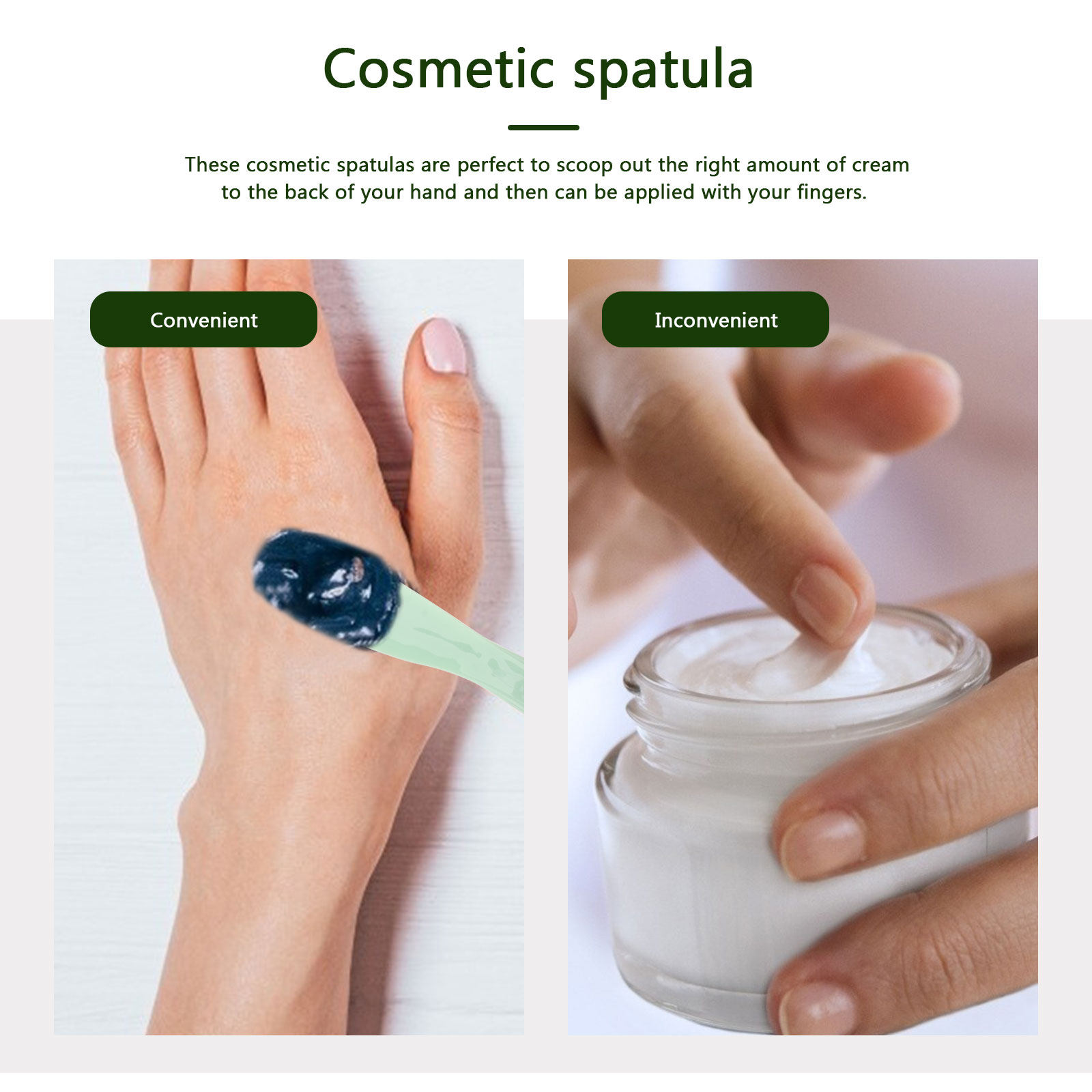 1 zestaw szpatułek do makijażu – Beauty Makeup Cream recenzja i cena