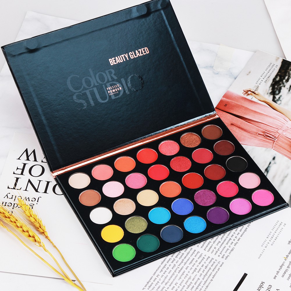 BEAUTY GLAZED Palette Eyeshado – Beauty Makeup Eyeshadow Palette recenzja i cena