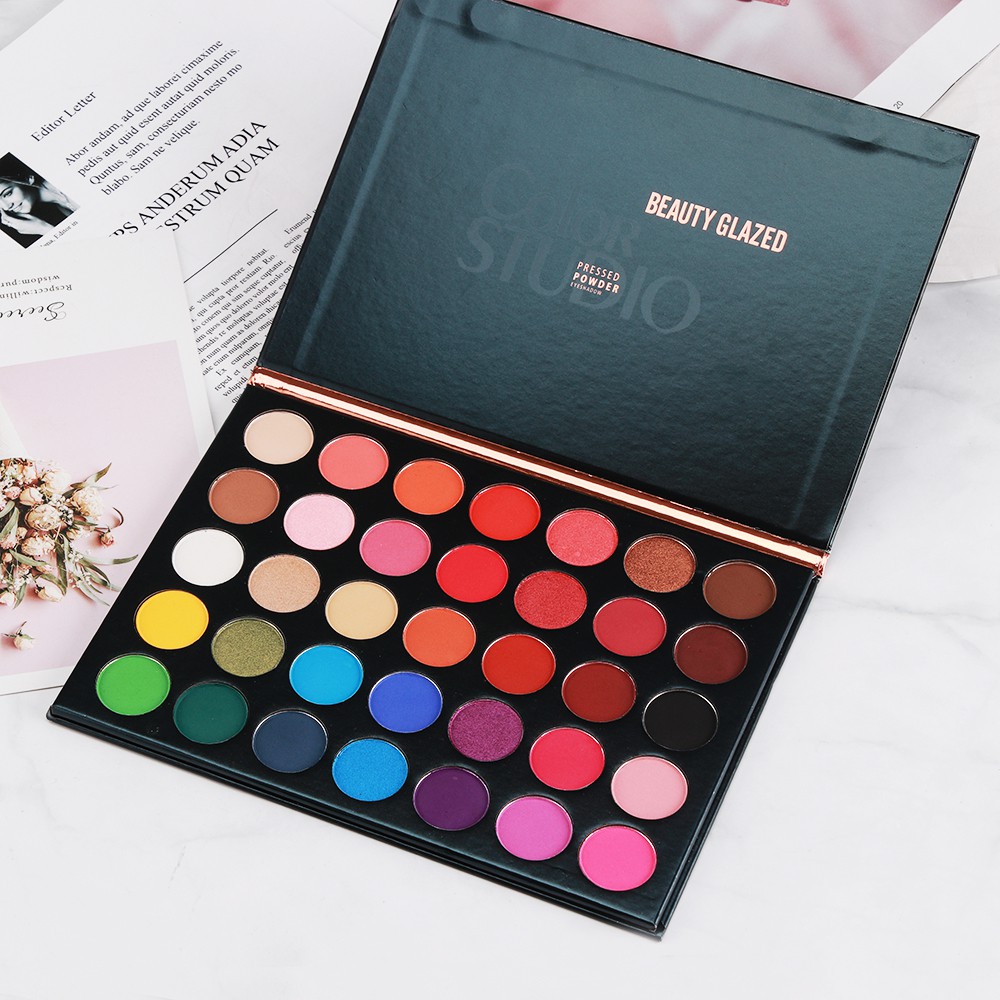 BEAUTY GLAZED Palette Eyeshado – Beauty Makeup Eyeshadow Palette recenzja i cena