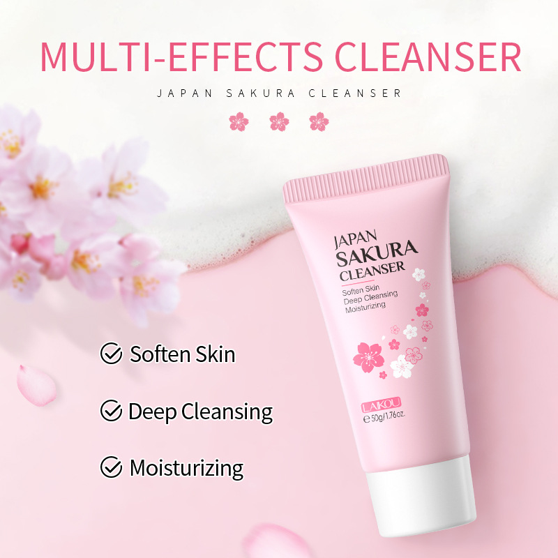 Sakura Facial Cleaner Korean F – Beauty Makeup Cream recenzja i cena