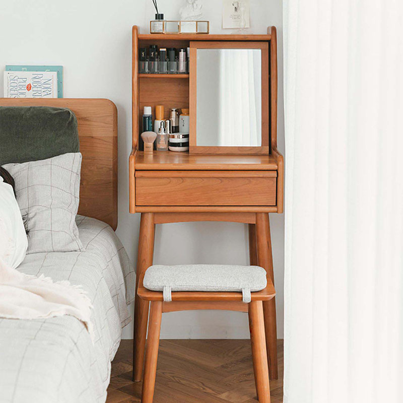 Mini Drewniana Toaletka z Szuf – Beauty Makeup Table recenzja i cena