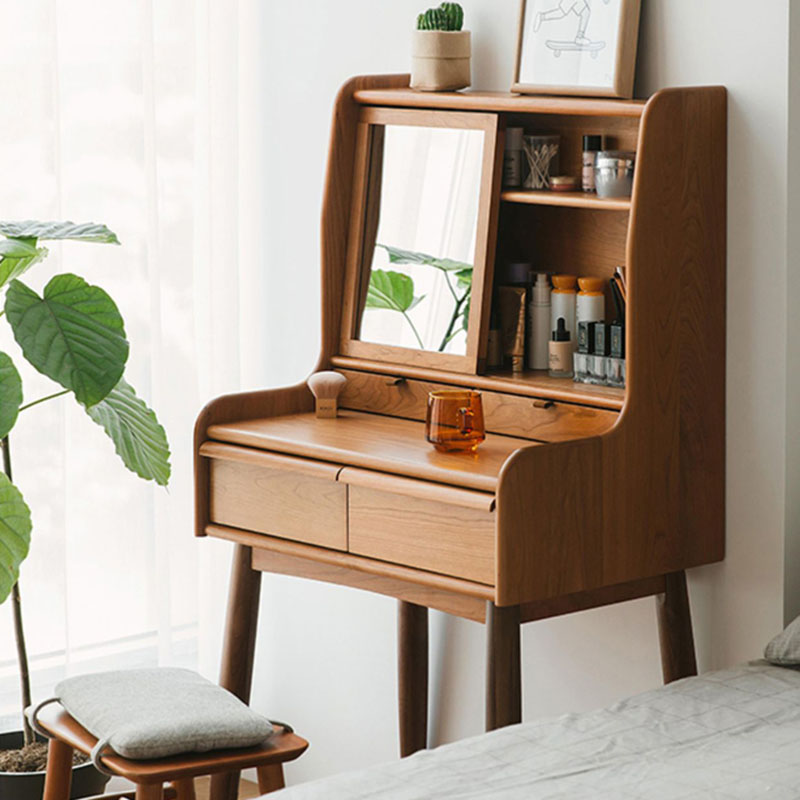 Mini Drewniana Toaletka z Szuf – Beauty Makeup Table recenzja i cena