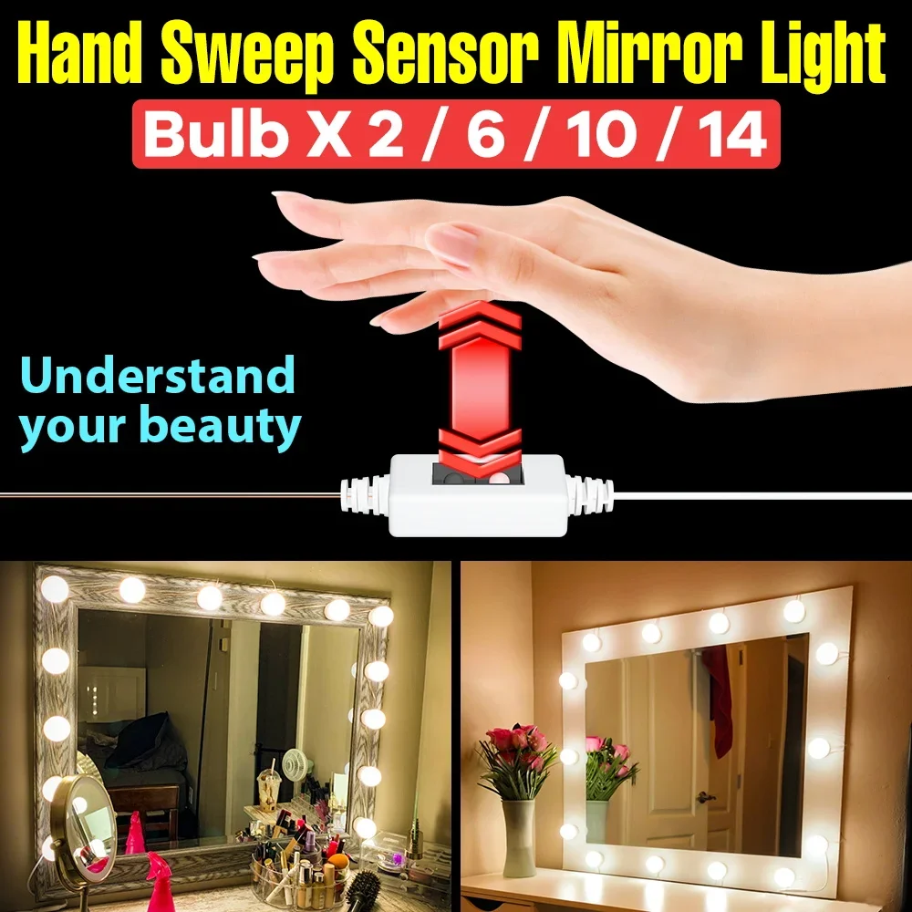 Żarówki LED do makijażu, regul – Beauty Makeup Table recenzja i cena