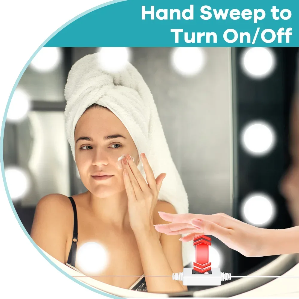 Żarówki LED do makijażu, regul – Beauty Makeup Table recenzja i cena